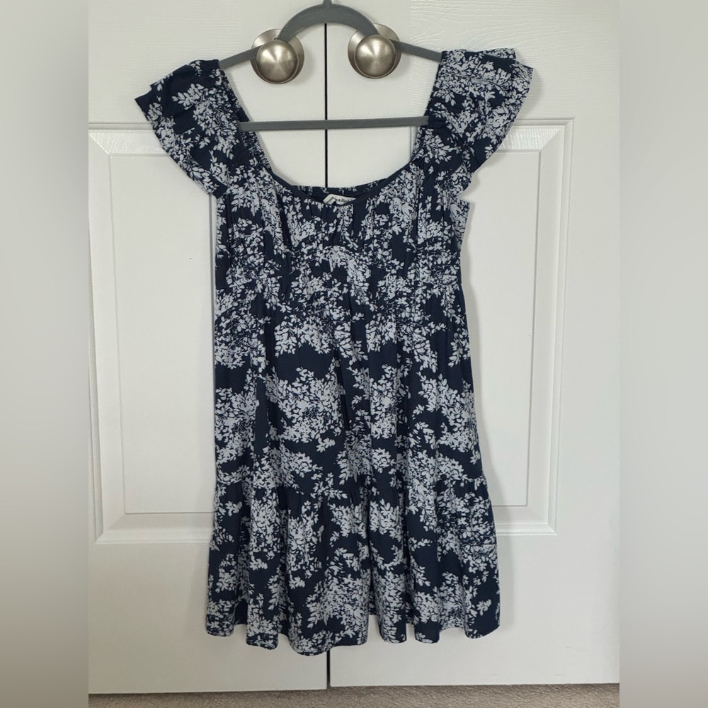 Abercrombie & Fitch Navy Floral Mini Dress